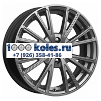 K&K 6x16/4x100 ET40 D67,1 Меандр (КС879) Дарк платинум