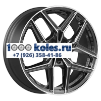 K&K 7x17/5x114,3 ET43 D67,1 Юнион (КС1025) Алмаз черный