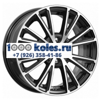 K&K 6x15/4x100 ET35 D67,1 Меандр (КС888) Алмаз черный SK