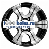 K&K 7x15/5x139,7 ET-5 D110,1 Байконур (КС473) Алмаз черный