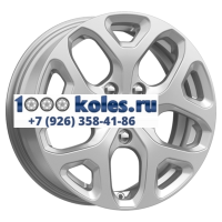 K&K 6,5x16/4x100 ET50 D60,1 КС869 Сильвер