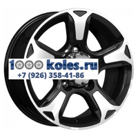 K&K 7x16/5x139,7 ET35 D108,5 Атлант (КС757) Алмаз черный