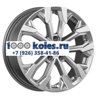 K&K 6,5x17/5x114,3 ET37 D66,6 Морейн (КС1046) Дарк платинум