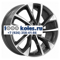 K&K 7x17/5x114,3 ET48 D56,1 Роквуд (КС900) Алмаз черный