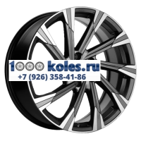 Khomen Wheels 7,5x19/5x108 ET46 D63,4 KHW1901 (Tugella) Gray-FP