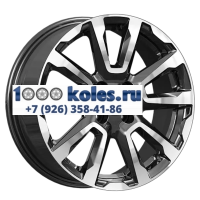 K&K 6,5x16/4x100 ET43 D60,1 КС1026 Алмаз черный