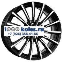 K&K 5,5x14/4x100 ET45 D56,6 Акцент (КС641) Алмаз черный