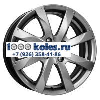 K&K 6x15/4x100 ET45 D54,1 Джемини-оригинал (КС617) Дарк платинум