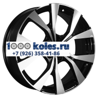 Khomen Wheels 7x19/5x108 ET36 D65,1 KHW1906 (Exeed VX/TXL/LX) Black-FP