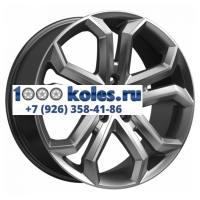 K&K 8,5x19/5x108 ET45 D67,1 Пандора (КС466) Дарк платинум