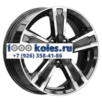 K&K 6,5x16/5x114,3 ET38 D67,1 Оклахома (КС998) Алмаз черный