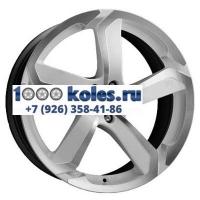 СКАД 6x15/5x100 ET38 D57,1 Аллигатор (КЛ132) Алмаз белый