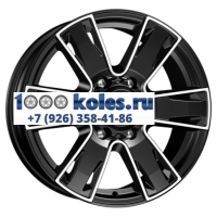 K&K 7x17/6x139,7 ET30 D106,1 Севенна (КС726) Алмаз черный