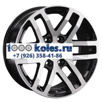 LS 9x20/6x139,7 ET25 D106,1 1279 BKF (конус, Колпак+лого)