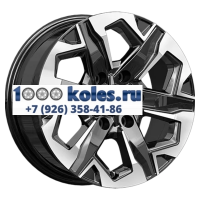 K&K 7,5x17/6x139,7 ET38 D67,1 Тейт (КС1050) Алмаз черный