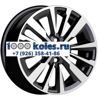 K&K 6,5x16/4x100 ET50 D60,1 Эрман (КС997) Алмаз черный