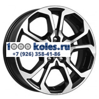 K&K 6,5x17/5x114,3 ET50 D66,1 КС892 Алмаз черный