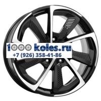 K&K 8x18/5x115 ET44 D70,2 C.T.G. (КС687) Алмаз черный