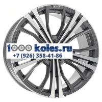 OZ 9,5x20/5x112 ET52 D79 Cortina Matt Dark Graphite Diamond Cut