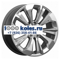 K&K 7x17/5x108 ET40 D65,1 Авиор (КС936) Дарк платинум брайт