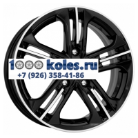 K&K 6x15/5x114,3 ET50 D67,1 Trinity-оригинал (КС615) Алмаз черный