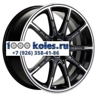 Khomen Wheels 6,5x17/4x98 ET38 D58,6 KHW1707 (Lada Granta) Black-FP