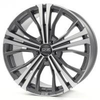 OZ Cortina 9,5x20 5/130 ET52 D71,6 Matt Dark Graphite Diamond Cut (W0188300149)