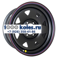 Off-Road Wheels 8x16/6x139,7 ET0 D110 Тойота Ниссан (треуг. мелкий) черный