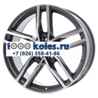 Alutec 7,5x17/5x108 ET52,5 D63,4 Ikenu Graphite front polished