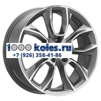 Premium Series 7x18/5x112 ET43 D57,1 КР001 (Kodiaq) Diamond Gloss Graphite