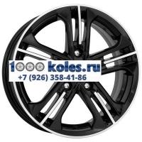 K&K 6,5x16/5x114,3 ET35 D67,1 Trinity (КС666) Алмаз черный