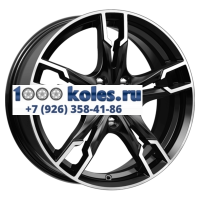 K&K 7x17/5x114,3 ET45 D66,1 Солар-оригинал (КС875) Алмаз черный SK