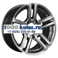 K&K 7x16/5x139,7 ET5 D110,1 Палладика (КС591М) Дарк платинум