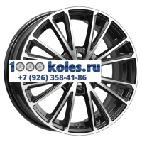 K&K 6x16/4x100 ET37 D60,1 Меандр-оригинал (КС879) Алмаз черный SK