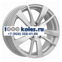 K&K 6x15/5x100 ET40 D57,1 КС876 Сильвер