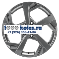 Khomen Wheels 7x17/5x114,3 ET45 D60,1 KHW1712 (Changan/Geely/Lexus/Toyota) Gray (пш)