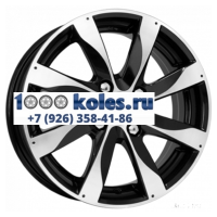 K&K 6x15/4x100 ET45 D56,6 Джемини-оригинал (КС617) Алмаз черный