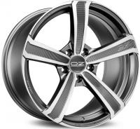 OZ Montecarlo HLT 9,5x20 5/130 ET60 D71,56 Matt Dark Graphite Diamond Cut (W0194800349)