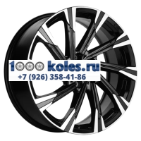 Khomen Wheels 7,5x19/5x108 ET46 D63,4 KHW1901 (Tugella) Black-FP