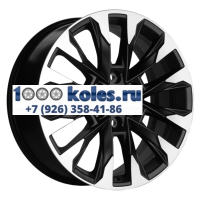 Khomen Wheels 8x20/6x139,7 ET36 D100,1 KHW2010 (Tank 300/500) Black matt-FP