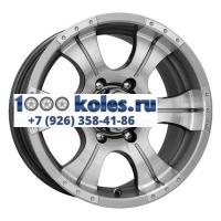 K&K 8x16/6x139,7 ET20 D108,5 Байконур (КС465М) Дарк платинум