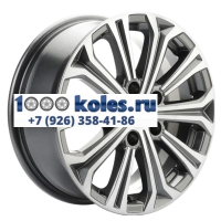 Khomen Wheels 6,5x16/5x112 ET50 D57,1 KHW1610 (Octavia) Gray-FP