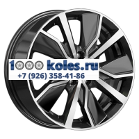 K&K 6,5x16/5x112 ET38 D57,1 Гамбит (КС961) Алмаз черный