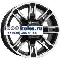 K&K 7,5x16/6x139,7 ET5 D111,6 Полюс (КС609M) Алмаз черный