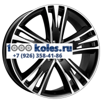 K&K 8,5x20/5x114,3 ET38 D60,1 Атлас (КС661M) Алмаз черный