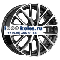 K&K 6x15/4x100 ET48 D54,1 КС782 Алмаз черный