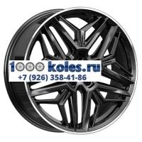 K&K 7x19/5x114,3 ET40 D66,6 Колумб (КС1038) Алмаз черный