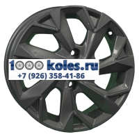 Khomen Wheels 5,5x14/4x100 ET43 D67,1 KHW1402 (Solaris/Logan/Rio) Gray