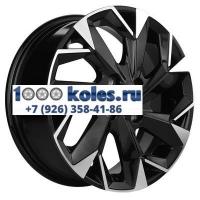 Khomen Wheels 5,5x14/4x100 ET43 D67,1 KHW1402 (Solaris/Logan/Rio) Black-FP