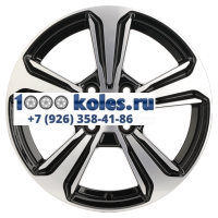 Khomen Wheels 6x15/4x100 ET45 D54,1 KHW1502 (Solano) Black-FP